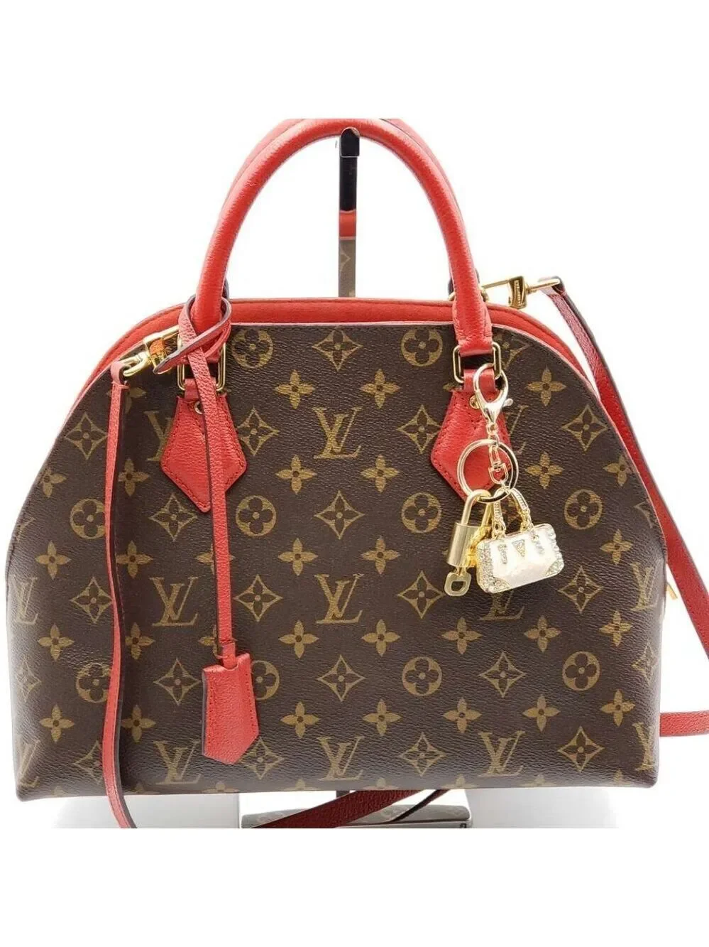 Louis Vuitton Gold Lock 🔒 Authentic LV Key + Unbranded Bag Charm